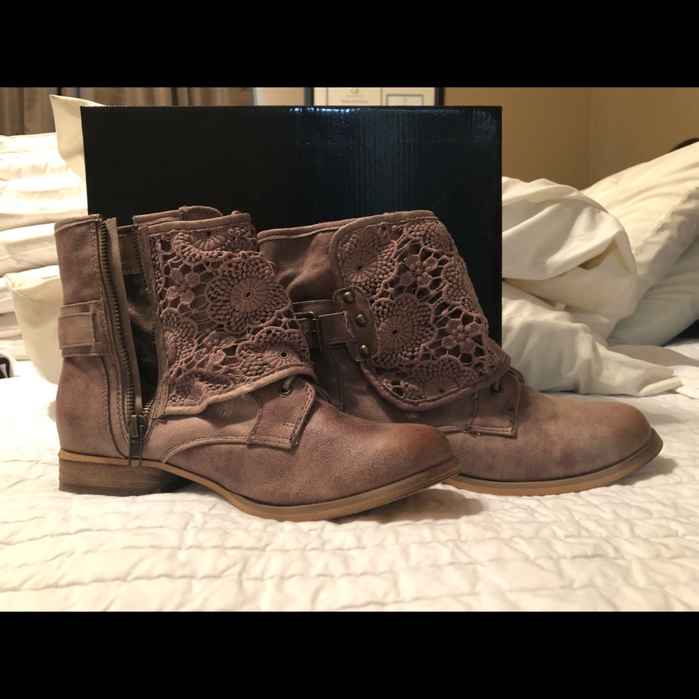 Booties brand new still in box never worn